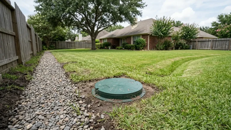 French Drain vs Dry Well vs Swale: Which One for a Houston Yard?